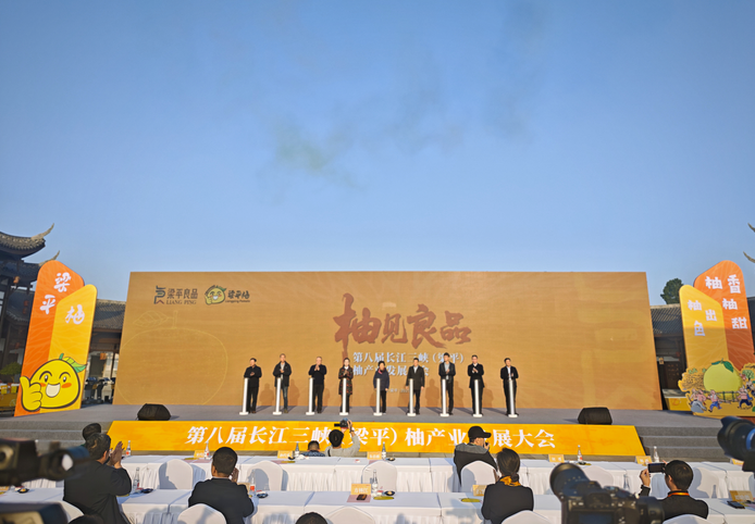 重庆梁平：第八届长江三峡（梁平）柚产业发展大会启幕