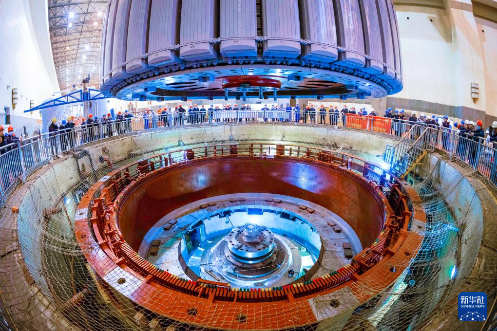 福建水口水电站5号机组大修