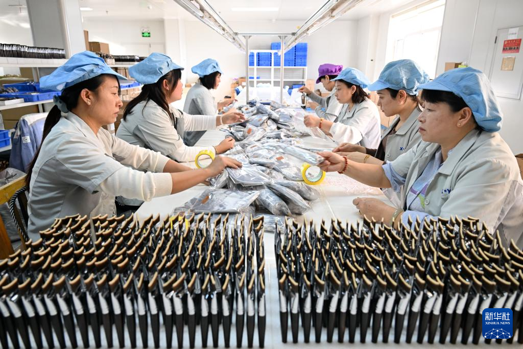 河北青县:化妆刷“刷”出30亿级“美丽经济”