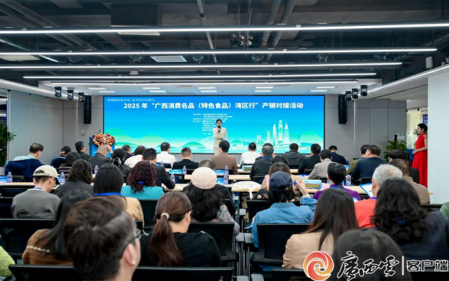 2025年“广西消费名品（特色食品）湾区行”产销对接活动举行