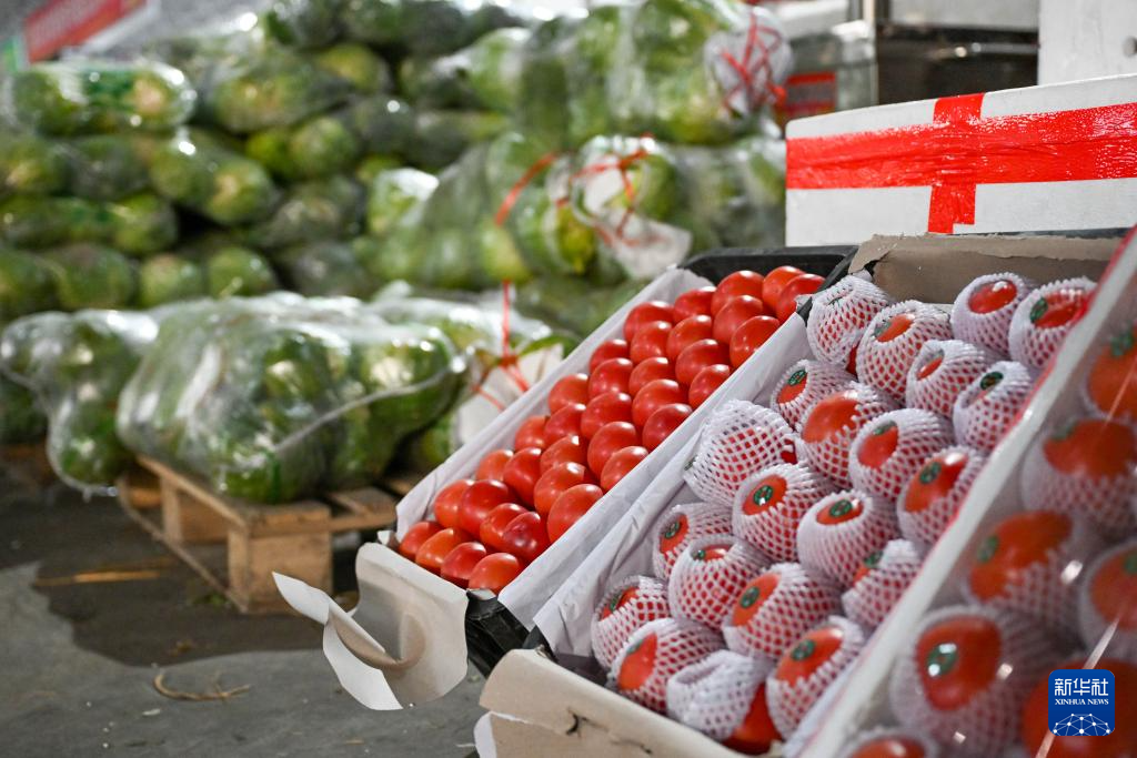 寒潮中新疆“菜篮子”供应充足