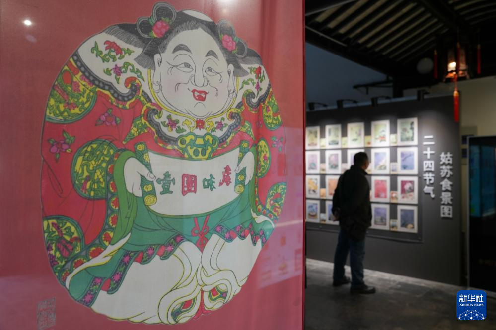 新春走基层丨桃花坞木版年画绘出非遗年味