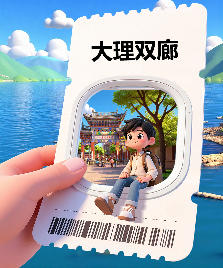 大理双廊电子消费地图上线!手绘风格、票根经济、优惠券等你领 大理双廊电子消费地图上线!手绘风格、票根经济、优惠券等你领