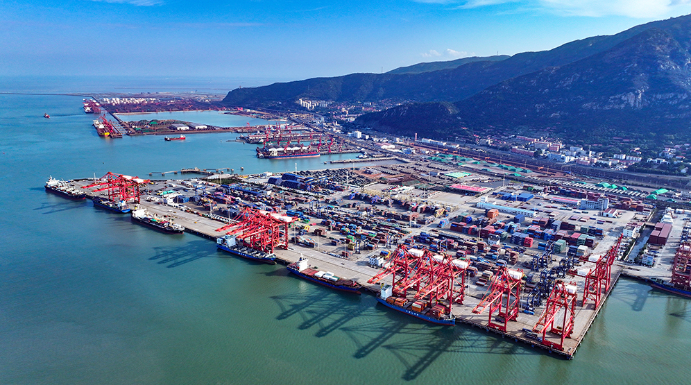 连云港港首月迎“开门红” 全港货物吞吐量同比增长6.8%