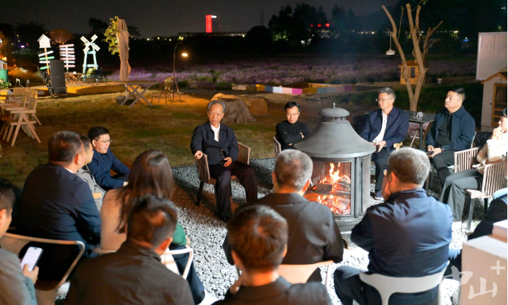 郭文海与治水干部围炉夜话：弘扬治水精气神 打造“百千万工程”的“黄金水道”