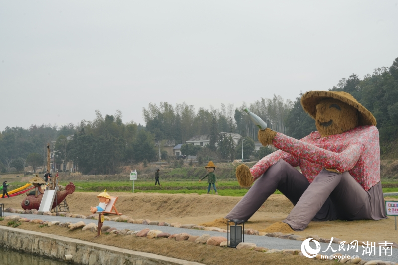 “我在开慧有丘田”文旅项目。人民网记者 刘汕摄