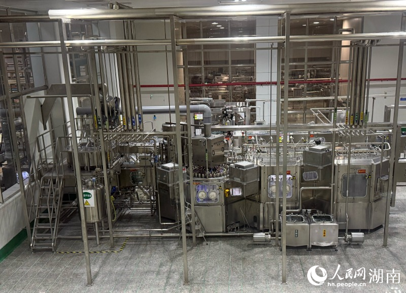 新春走基层|产线不停歇 发展不停档 小洋人自动化生产线。人民网记者 林洛钴摄