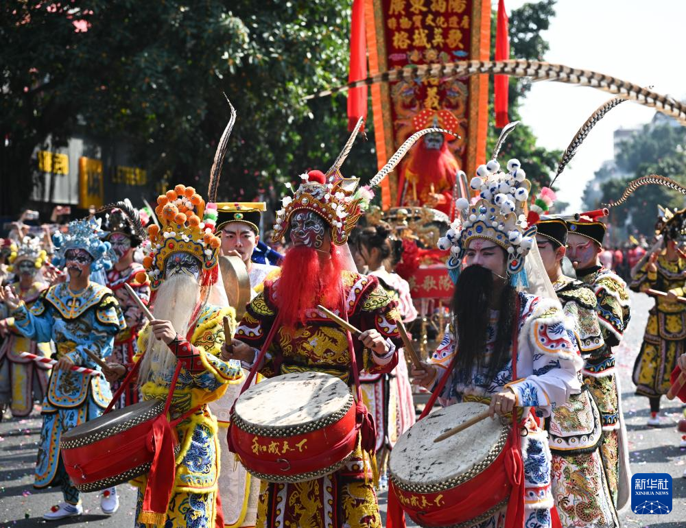 揭阳城隍庙会上演非遗盛宴