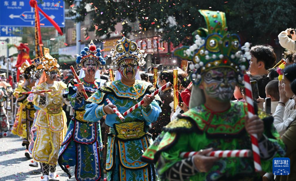 揭阳城隍庙会上演非遗盛宴