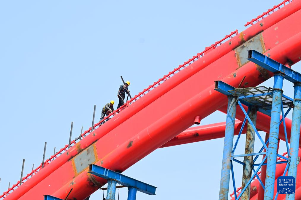 合武高铁春日施工忙