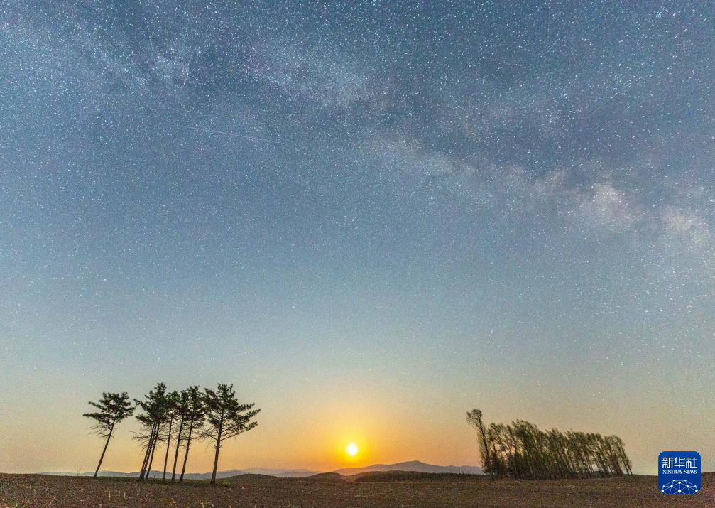 星空相册丨“银河之眼”现身夜空