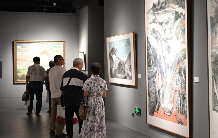 川渝与全国名家双展同开 重庆美术馆上演“巴蜀丹青盛宴”