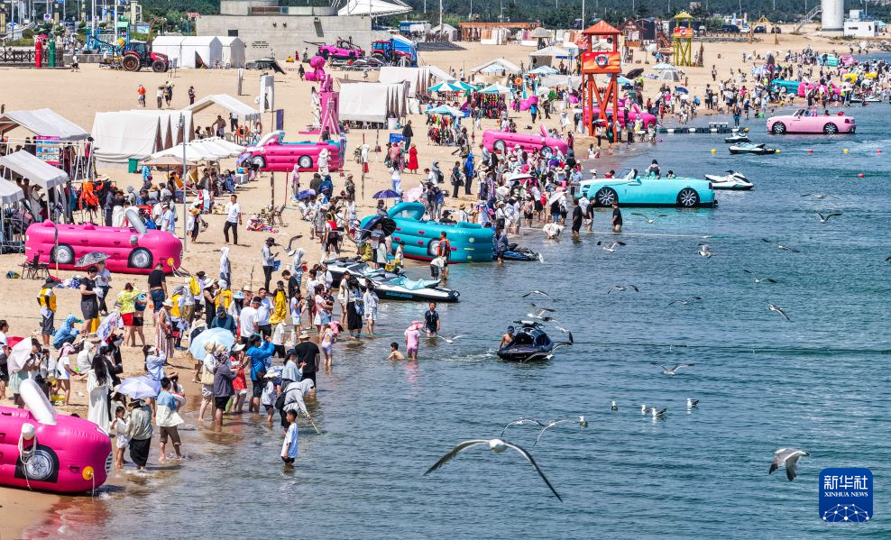 山东海滨消夏游热度攀升