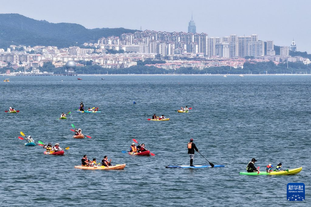 山东海滨消夏游热度攀升
